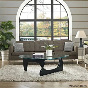 Drossett Glass Top Coffee And Center Table