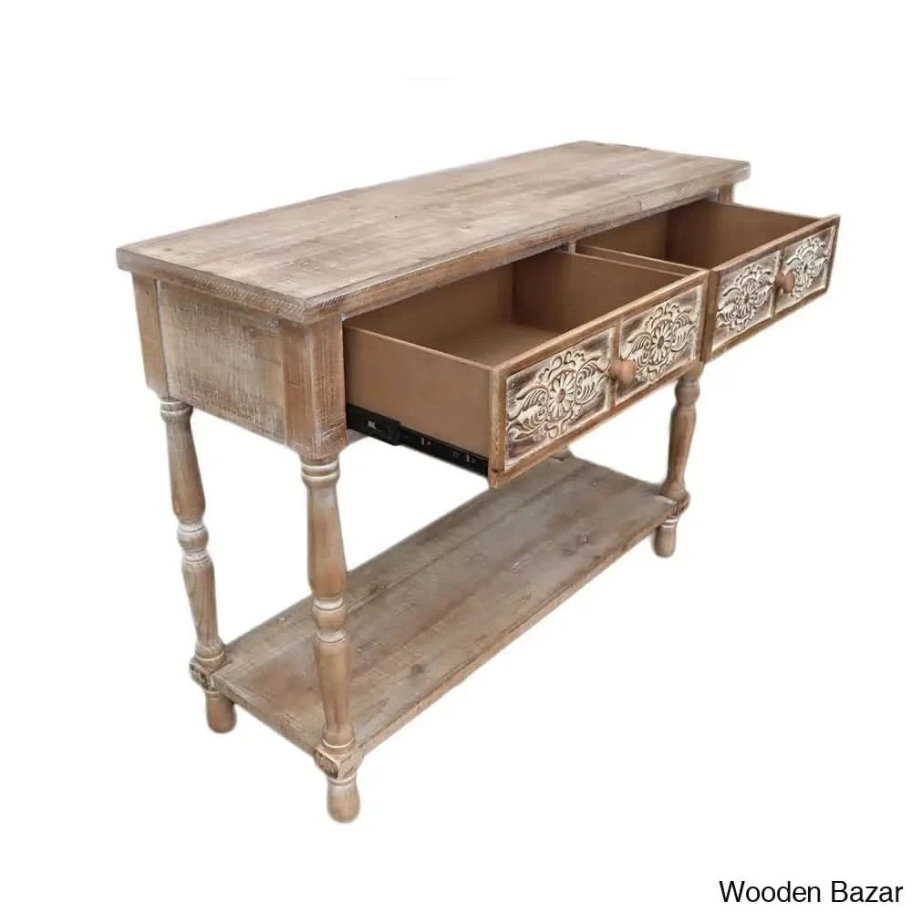 Side End Tables for Living Room - Console Table