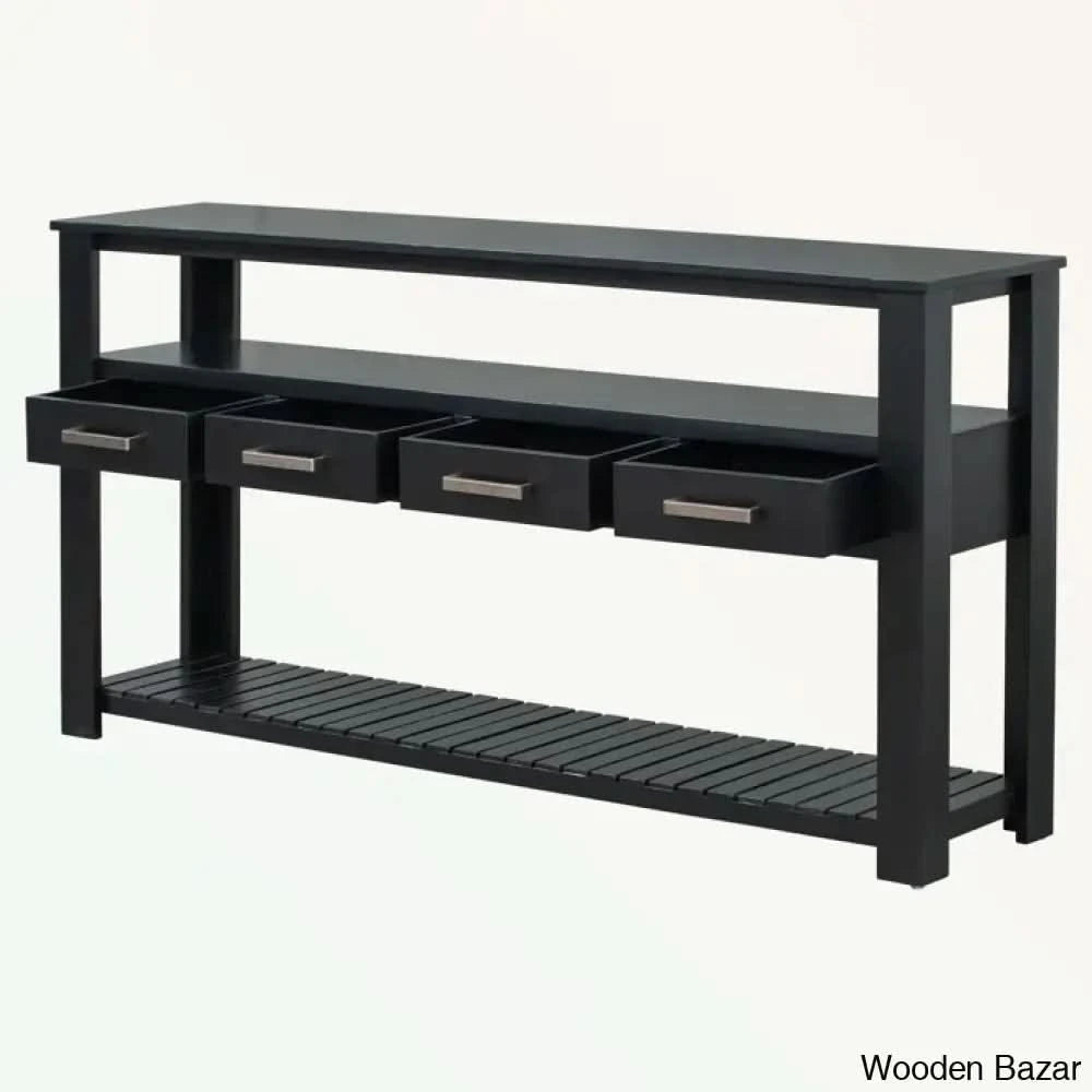 Glass Foyer Table - Console Table