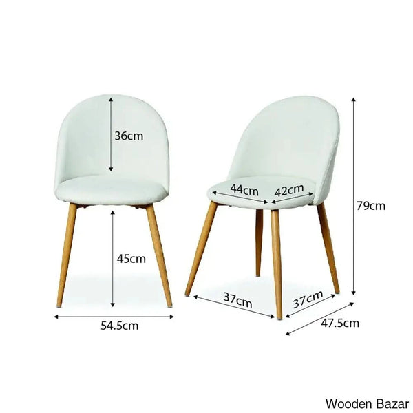 Eleanor Four-Seater Dining Set: Where Elegance Meets Design