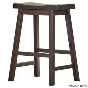 Elexar New 2 Seater Extendable Solid Wood Dining Set - Wooden Bazar