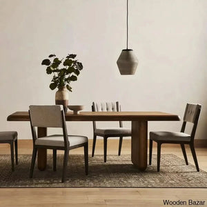 Fisk Dining Table With A Striking Natural Finish