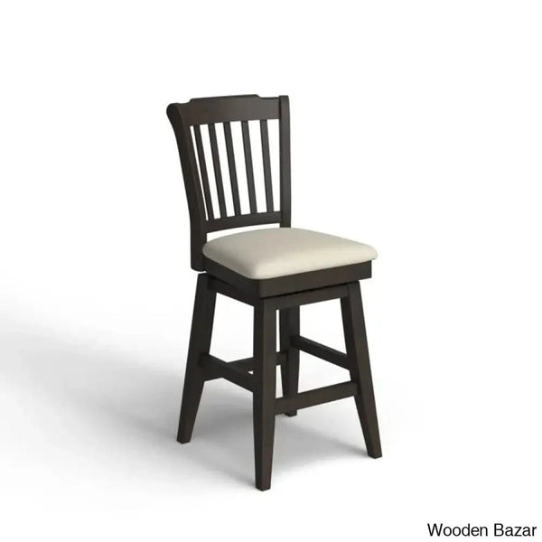 Fortvillel Swivel Upholstered Counter And Bar Stool