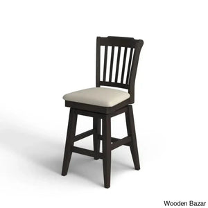 Fortvillel Swivel Upholstered Counter And Bar Stool