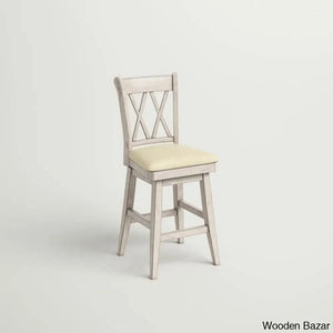 Fortvillen Swivel Upholstered Counter And Bar Stool