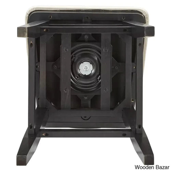 Fortvillen Swivel Upholstered Counter And Bar Stool