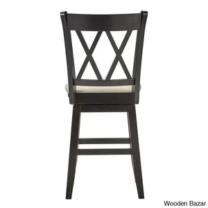 Fortvillen Swivel Upholstered Counter And Bar Stool