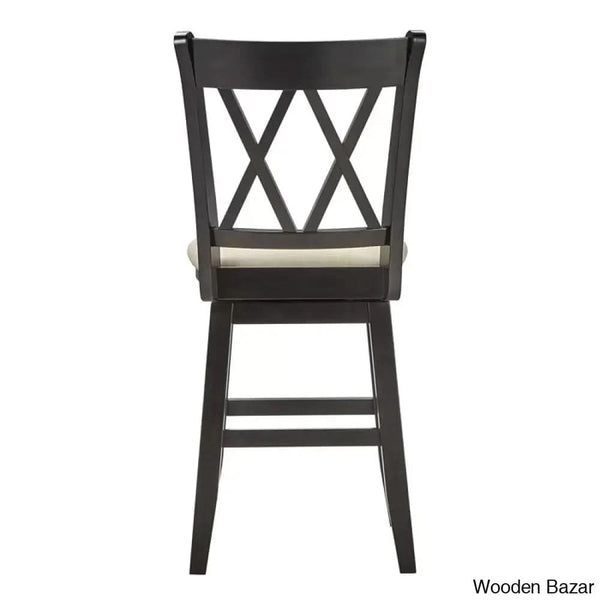 Fortvillen Swivel Upholstered Counter And Bar Stool