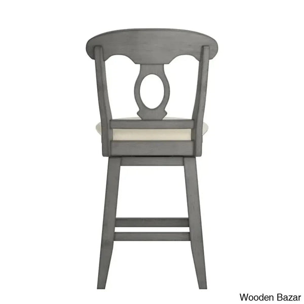 Fortvillez Swivel Upholstered Counter And Bar Stool