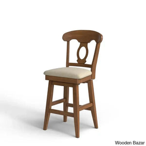 Fortvillez Swivel Upholstered Counter And Bar Stool