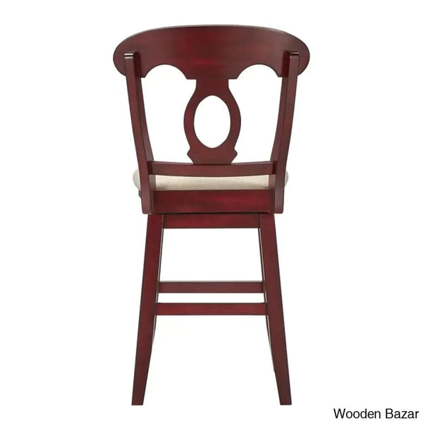 Fortvillez Swivel Upholstered Counter And Bar Stool