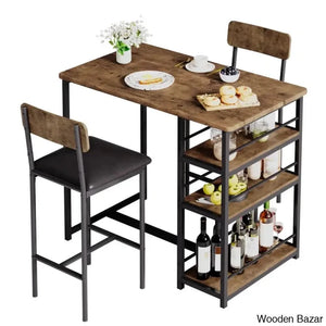 Gagley Stylish 2 Seater New Extendable Dining Set