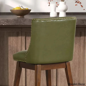 Georg 26’’ Swivel Upholstered Counter Stool (Set Of 2)