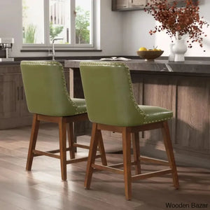 Georg 26’’ Swivel Upholstered Counter Stool (Set Of 2)