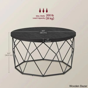 Glennis Modern Coffee And Center Table - Wooden Bazar