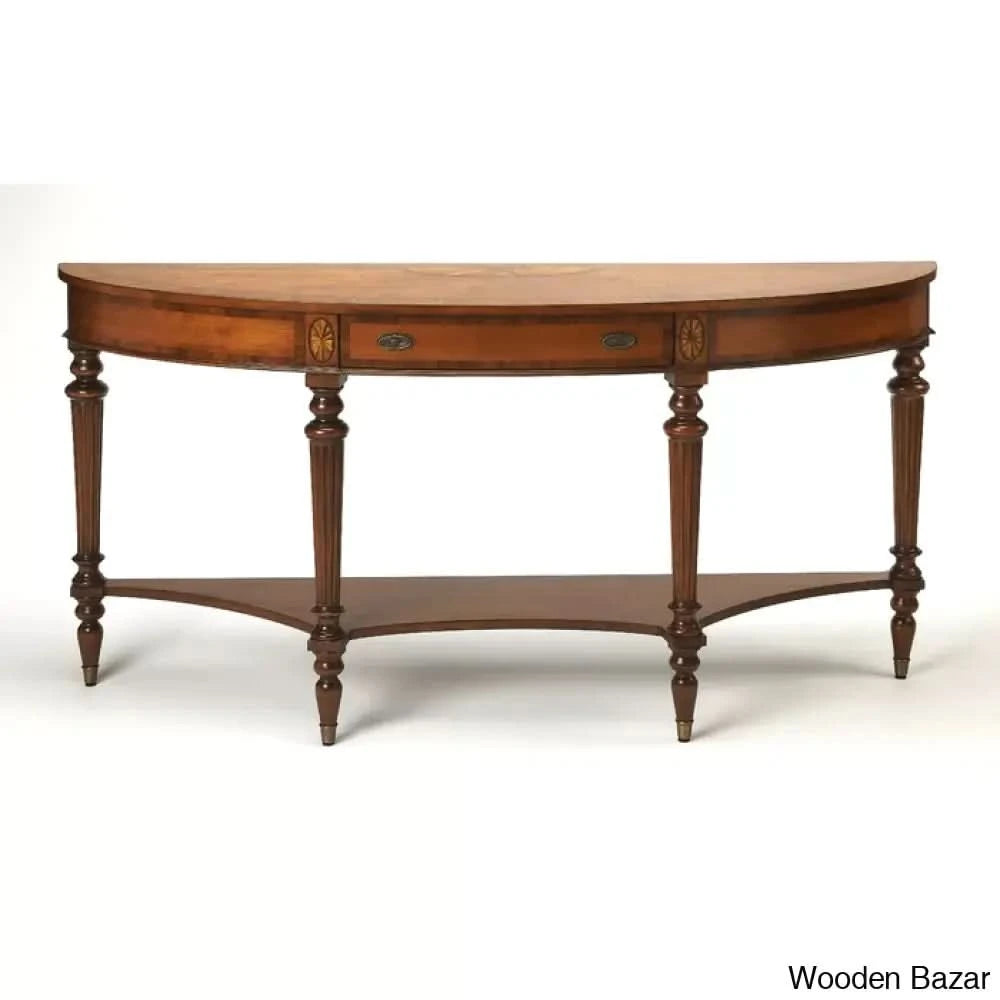 Wood Foyer Table - Console Table