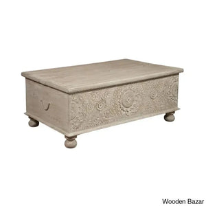 Harleen Solid Wood Coffee And Center Table