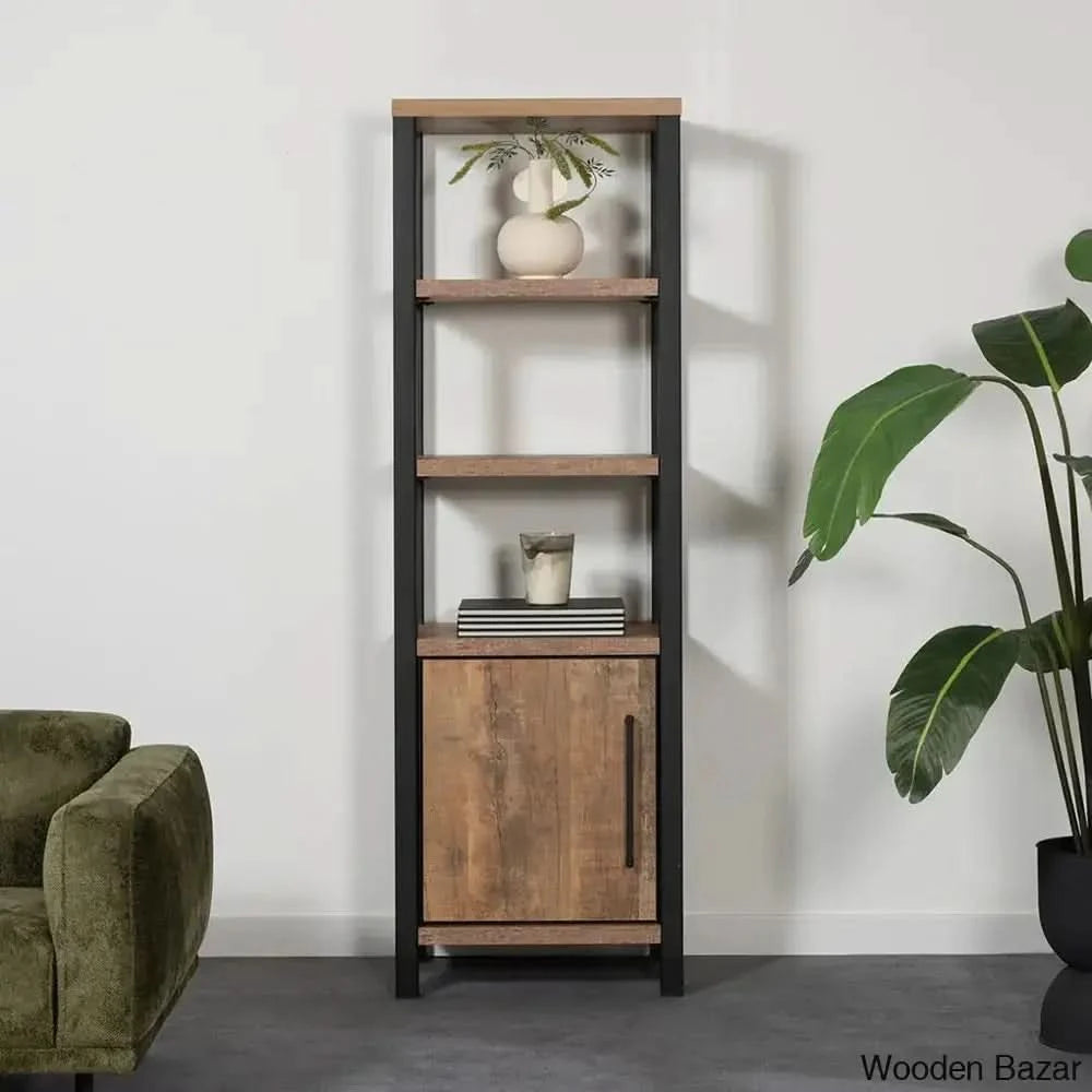 Heering Modern Wave Living Room Furniture Set In Wooden Whole Set