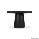 Hettie Dining Table Stylishly Crafted In Solid Wood Black