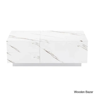 Hrishay Led Coffee And Center Table With Storage