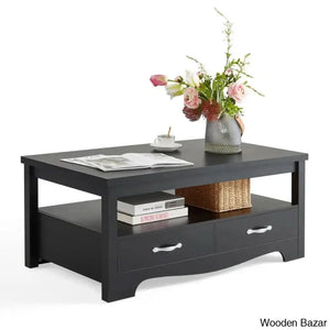 Hulettc Coffee And Center Table With Storage