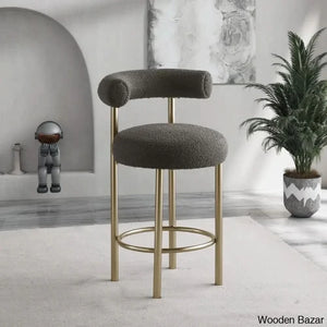 Hurlstono Upholstered Counterstool With Metal Frame (Set Of 2)