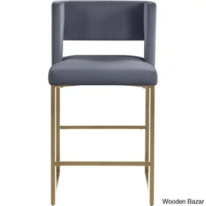 Ingaz Upholstered 26’’ Counter And Bar Stool With Metal Frame (Set Of 2)