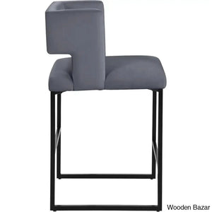 Ingaz Upholstered 26’’ Counter And Bar Stool With Metal Frame (Set Of 2)