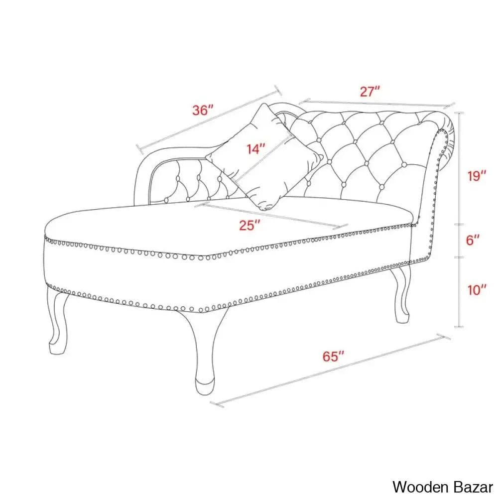 Curved Chaise Lounge
