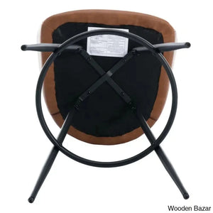 Irelyno Pu Swivel Upholstered 30’’ Counter And Bar Stool (Set Of 2)
