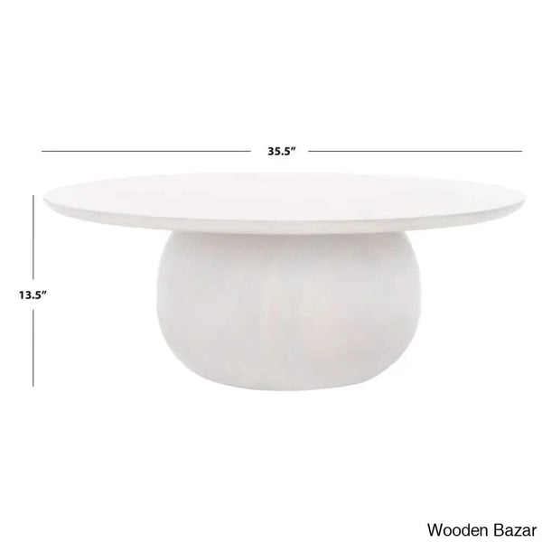 Iver Solid Wood Coffee Table And Center Table