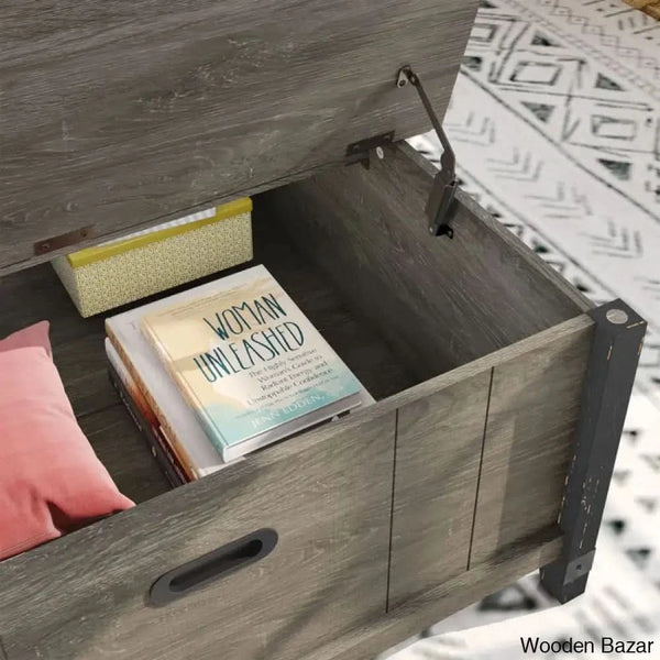 Ivybridgey Lift-Top Coffee And Center Table With Storage