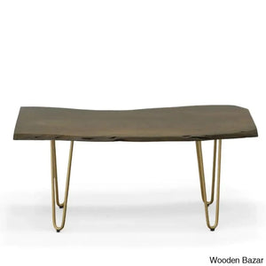 Jacorac Solid Wood Top Coffee And Center Table