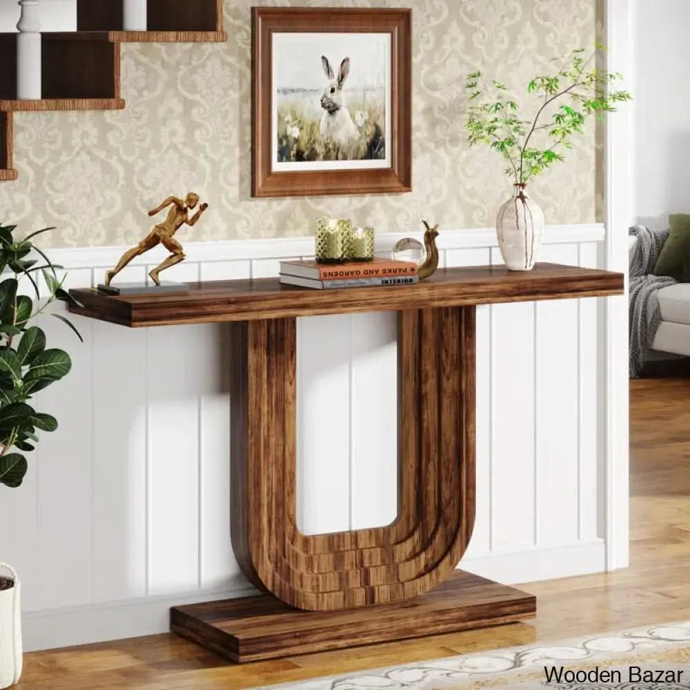 Wood Console - Sofa Table