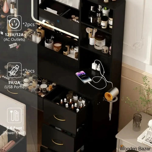 Elegant Wooden Buffet Sideboard for Stylish Home & Kitchen Storage