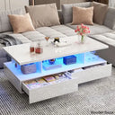 Jayceany Coffee And Center Table White