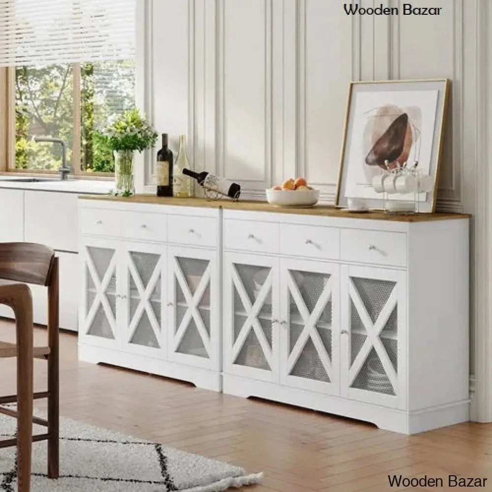 Hardwood End Table - Console Table