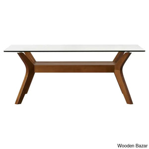 Jermariuos Glass Top Coffee And Center Table
