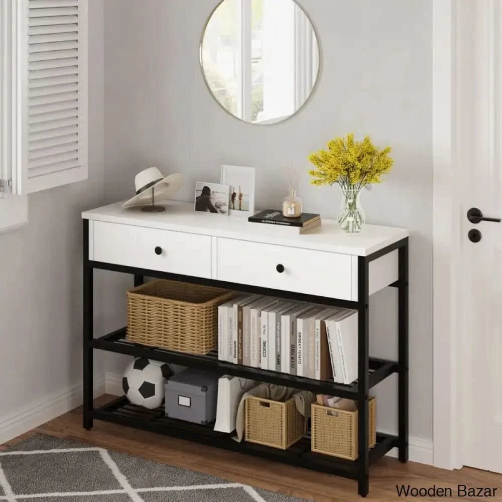 Wood Console - Coffee Table