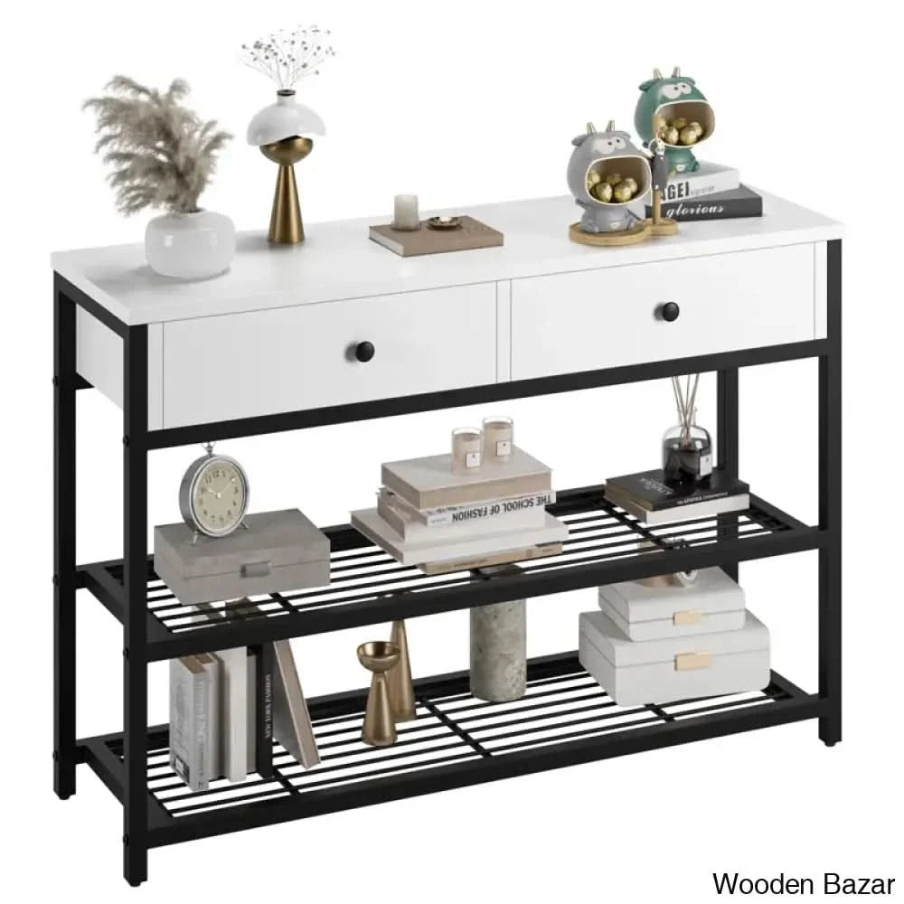 Wood Console - Coffee Table