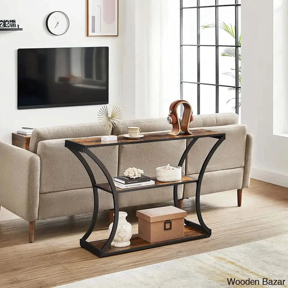 Living Spaces End Table - Console Table