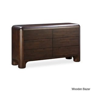 Kiandra Sophistication Redefined Rowan 6-Drawer Chest – Wooden Bazar