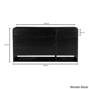 Kipling 6 Chest Of Drawers With Timeless Tresures - Wooden Bazar
