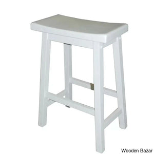 Kirkwoodo Swivel Solid Wood Counter And Bar Stool