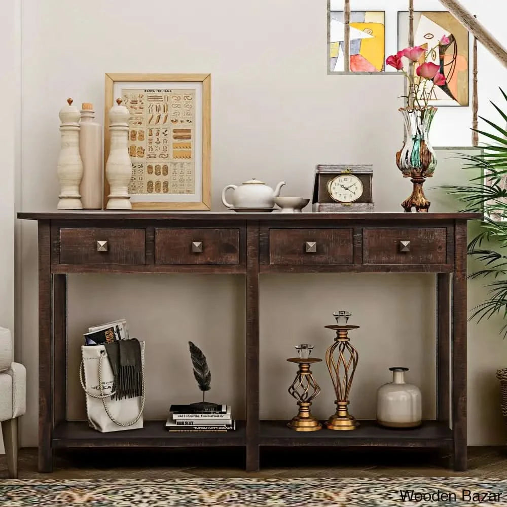 Hardwood Side Table