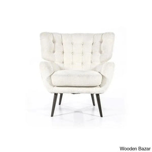 Kyle Single Seater Chesterfield Arm Chair - Wooden Bazar