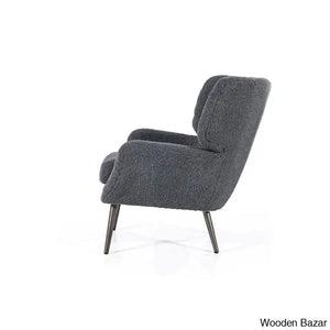 Kyle Single Seater Chesterfield Arm Chair - Wooden Bazar