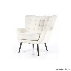Kyle Single Seater Chesterfield Arm Chair - Wooden Bazar