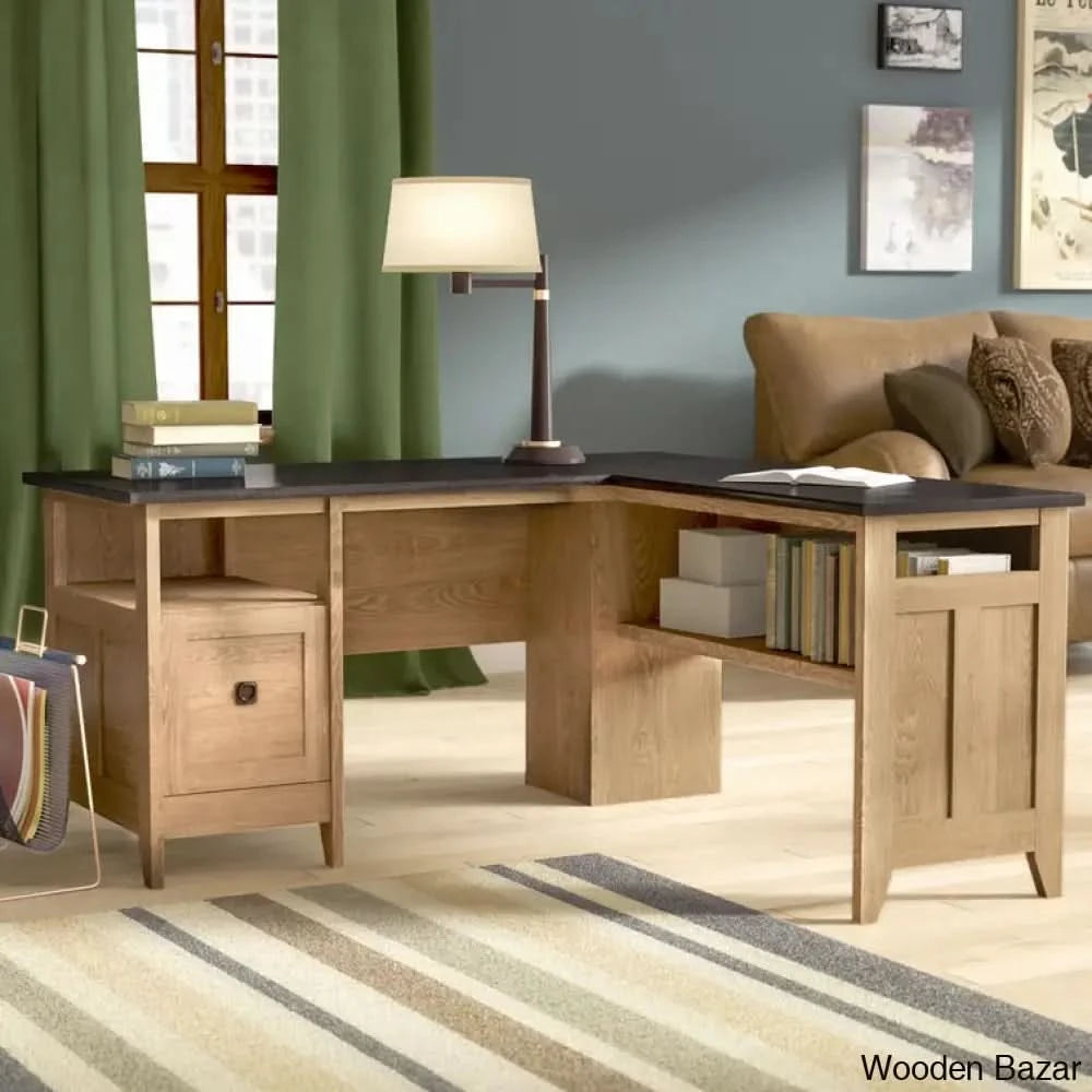 Adjustable Shelves for Multiple Use - The height of the Storage Shelve under the desk can be customized to where you wanted, extra screw holes are pre-punched in advance, and you can even remove them from your computer tower