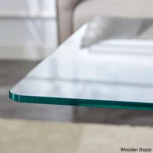 Labriala Glass Top Coffee And Center Table